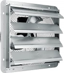 VEVOR v&auml;ljat&otilde;mbeventilaator 406mm 1400RPM 1506CFM alumiiniumist seinale paigaldatud ventilaator vahelduvvoolumootoriga ventilatsioon ja jahutus kasvuhoonete, garaažide, kuuride, kaupluste jaoks