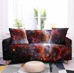 Sofa Seat Cushion Cover Couch Cover Dark Blue Starlight Universe Stretch Chair Protective Cover Spandex Elastic Couch Cushion Covers Furniture Protection for Sofa Seat Cushion
