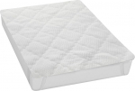 KASANOVA Topper Piazza 1/2 cm 120 x 200 cm Nostress Bianco &Uuml;ks suurus