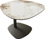 DELIFE Elenya keraamiline Minas Melange k&uuml;ljelaud 60 x 60 cm raami efektiga viimistlus Titaanvalge / beež