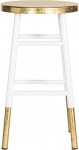 SAFAVIEH Glam Bar & Counter Stool, valge ja kuldne