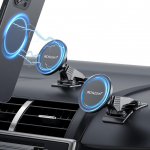 PROfezzion 2 komplekt MagSafe autokinnitus, mobiiltelefoni hoidja, auto magnetiline autokinnitus armatuurlauale, kontorisse, koju, mobiiltelefoni hoidja auto iPhone 16/15/14/13/12 Pro Max ja k&otilde;ik nutitelefonid