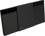 Panasonic SC-HC304EG-K disain stereo koos digitaalse DAB + (Bluetooth, VHF,, CD, Micro- 20 W RMS) mustaga