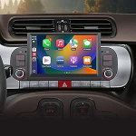 Autoraadio Fiat Panda 2013-2020 IPS puuteekraaniga, mis toetab traadita raadiot CarPlay Android auto HD puuteekraaniga AM FM RDS Mirror Link Bluetooth 5.0 DSP Canbus (Fiat Panda)