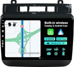 Android 12 IPS autoraadio sobib VW Touareg FL NF (2011-2017) - 4G+64G - Sisseehitatud DSP/Carplay/Android auto - LED kaamera + MIC - 9-tolline 2 DIN rooliratta juhtimispult WiFi DAB 360-Cam