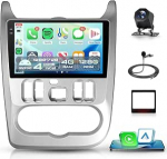 4G + 128G traadita Carplay Android 15 autoraadio Renault Logan 1 Sandero 2009-2015 Largus Dacia Duster 9-tolline Incell autoraadio Android auto GPS navigatsiooniga WiFi Bluetooth FM/RDS/EQ/SWC tagurdamine