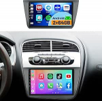 2+64G Android autoradio Seat Altea 2004-2015/ Toledo 2004-2009 juhtmevaba Carpaly & Android Car, 9-tolline IPS puuteekraaniga raadio Bluetooth/GPS/reziimiskaameraga/FM/WiFi/SWC/26UIga