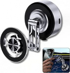 MagAxis Flex magnetiline auto mobiiltelefoni hoidja MagSafe | 2025 Uuendatud vaakumimamp, Super N52 magnetid, paindlik k&auml;si 720&deg; p&ouml;&ouml;ratav, iPhone 17 16 15 14 14 13 12 Pro Max Android & k&otilde;ik mobiiltelefonid