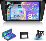 8 Core Android autoraadio BMW E90 E91 E92 E93 2005-2013 - Traadita Carplay & Android auto - 4 + 64G 9-tolline puutetundlik DSP raadio - WiFi/GPS/SWC + AHD tahavaatekaamera & MIC