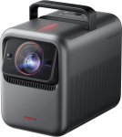 NEBULA X1 kolmekordne laser 4K projektor, 3500 ANSI luumenit, 56000:1 kontrast, 40W stereoheli, 0,9-1,5 optiline zoom, automaatne kalibreerimine, Dolby Vision, 300 tolli, mikrokardaan, GTV, k&auml;epidemega, v&auml;listingimustes kasutamiseks