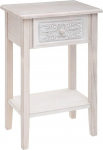 Atmosphera Hina Bedside Table White