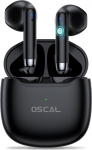 OSCAL Hibuds5 Mini juhtmevabad Bluetooth k&otilde;rvaklapid 5.3, puutetundlikud k&otilde;rvaklapid, IPX7 veekindlad m&uuml;rasummutusega k&otilde;rvaklapid Sport iPhone'ile/Samsungile/Androidile