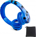 YUSONIC laste Bluetooth k&otilde;rvaklapid, Bluetooth k&otilde;rvaklapid lastele 85 dB helitugevusega, muusika jagamise funktsioon, sisseehitatud mikrofon ja 15 tundi m&auml;nguaega (E2 Camouflage)