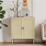 Modern Fabric Storage Cabinet with Entrance Table and Console Sofa Table Ideal for Living Room Bedroom