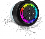 XLEADER, SoundAngel Mate Pro du&scaron;ik&otilde;lar (uuendatud) Sertifitseeritud IPX7 veekindel Bluetooth-k&otilde;lar, suur profi heli ja s&uuml;gav bass, RGB tuled, iminapp, silikoonist pael, 12