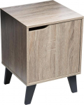 H confort xl Bedside Table Mix Natural Ceda Beige