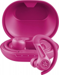 JLab JBuds Air Sport ANC 4 In-Ear spordik&otilde;rvaklapid Bluetooth, 60+ tundi, m&uuml;rasummutusega t&otilde;elised juhtmevabad k&otilde;rvaklapid USB-C laadimiskarbiga, IP66 higikindel, mitmepunktiline, roosa