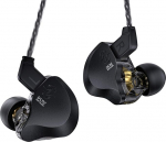 CCZ Solo DC02 In-Ear Monitor IEM HiFi In-Ear k&otilde;rvaklappide kaabel 10 mm Dual Dynamic Driver k&otilde;rvaklapid koos kaabliga OFC Gaming k&otilde;rvaklapid lauljatele ja muusikutele