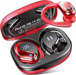 Bluetooth spordik&otilde;rvaklapid, traadita Bluetooth, HiFi Stereo Deep Bass, 4 ENC m&uuml;rasummutusmikrofon, IP-X8 veekindel, USB-C k&otilde;rvaklappidega k&otilde;rvaklapid, traadita Bluetooth HiFi Stereo