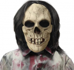 JIMACRO Halloweeni kolju mask, Horror maskid t&auml;iskasvanutele, kolju lateksmask Halloweeni, karnevali, peo, kost&uuml;&uuml;mi, Cosplay kost&uuml;&uuml;mide kaunistused