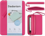 Dadanism 6-7-tolline silikoonist kaitsekott 7-tollise uue Kindle Paperwhite ja Kindle Colorsoft Signature Edition, 6-tolline K-indle/K-indle Oasis/E-luger, vaarikas