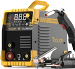 TOOLIOM 135A gaasivaba Flux-Core MIG-keevitusmasin 230V MIG-keevitusmasin keermestatud traadiga / Lift TIG / MMA E-Hand 3-in-1 keevitusmasin IGBT DC Inverter LCD-ekraaniga