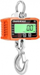 Digitale LCD-Anzeige, 2000 kg Crance-Waage, tragbares, robustes Gewicht, Hakenkran-Wiegemessger&auml;t Mehrere Funktionen(Orange)