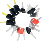 Yasashii 16 rasketehnika v&otilde;tmekomplekt Sobib CAT, Case, JD, Komatsu, Kubota, Yanmar, Daewoo, Hyster, Takeuchi, raskete ehitusmasinate s&uuml;&uuml;tev&otilde;tmete komplektile.