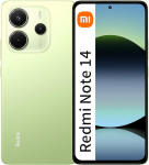 XIAOMI Redmi Note 14 4G 6GB + 128GB nutitelefon 6,67-tolline AMOLED 120Hz roheline (koos laadijaga)