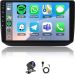 4+64GB Android 15 autoraadio Skoda Fabia 5J MK2 2007-2013, 10.1" HD puuteekraan, traadita Bluetooth Carplay, Android auto, Bluetooth 5.4, WiFi 6.0, GPS navigatsioon, DSP