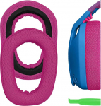 Geekria Comfort Asendusk&otilde;rvapadjad Logitech G435 k&otilde;rvaklappide k&otilde;rvaklappide k&otilde;rvakomplektide k&otilde;rvapadjad remonditarvikud (punane)