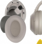 GEEKRIA QuickFit valgu nahast asendusk&otilde;rvapadjad Sony WH-1000XM4 juhtmeta k&otilde;rvaklappidele, k&otilde;rvakomplektide k&otilde;rvapadjad, k&otilde;rvakuppide remonditarvikud (kuldne)