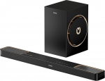 ULTIMEA Soundbar 3.1.2ch Surround Sound s&uuml;steem telerile koos 6,5-tollise subwooferiga, Soundbar teleri seadmetele koos subwooferiga kodukino jaoks, BT 5.4, HDMI eARC, Skywave F30 Boom