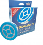 Megacom DuoMon 3 autop&uuml;&uuml;dja, uuendatud versioon, automaatne p&uuml;&uuml;dmine, toetab kahte kontot, traadita &uuml;hendus 20 m/65 ft, rakenduse juhtimine, magnetiline laadimine, s&otilde;numid