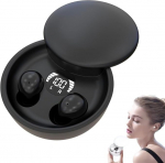 Listenings Digitale Mini-Kopfh&ouml;rer, unsichtbare kabellose Mini-Ohrh&ouml;rer, Bluetooth 5.4-Kopfh&ouml;rer in Ear mit Ger&auml;uschunterdr&uuml;ckungs-Mikrofon, wasserdichte Schlaf-Ohrh&ouml;rer, echte kabellose Ohrh&ouml;rer zum