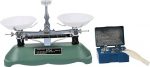 Abaodam Mechanical Scales for Physics Experiments Weight Scale Set with 100 g Weights, Sturdy Construction for Boys and Girls