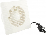 aqxreight Solar Powered Fan Solar Extractor Fan Solar Panel Fan 12V 50W IP67 Waterproof ABS Material for Workshop Basement Warehouse Kitchen Bathroom