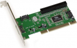G&eacute;n&eacute;rique Kalea-INFORMATIQUE PCI kontrollerkaart 3 SATA porti 1 IDE port RAID 0 RAID 1 RAID 0+1 RAID 0+1 JBOD