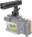 NICEYRIG Quick Release NATO Top Handle koos 15mm klambriga ja Cold Shoe Sony A6500 Cage/DSLR Camera/Camcorder Cage Rig jaoks