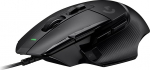 Logitech G G502 X Souris Gaming Filaire - LIGHTFORCE boutons primaires hybrid optique-m&eacute;canique, capteur Gaming Hero 25K, &uuml;hilduv PC - macOS/Windows - mustas toonis