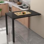 Klappbarer Wandtisch f&uuml;r die K&uuml;che, Fr&uuml;hst&uuml;cksbar, Kleiner Raum, ausziehbarer Esstisch, an der Wand montierter Schreibtisch f&uuml;r das Homeoffice und die Garage, Edelstahloberfl&auml;che, multifunkt