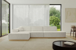 ALTDECOR IREA-L2-v2-318 x 165 x 81 cm L-kujuline nurgadiivan helehall v&auml;rvusega