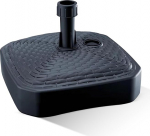 GARDENIX P&auml;ikesevarju kandiline antratsiitne rotangi v&auml;limusega plastist, mida saab t&auml;ita liiva, vee, kruusaga aeda, rannale, terrassile P&auml;ikesevarju hoidja vihmavarju aluse jaoks.