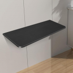 Kokkupandav seinalaud Kokkupandav ujuv seinalaud Kokkupandavad puidust s&ouml;&ouml;gilauad Multifunktsionaalne k&ouml;&ouml;gilaud (60 x 30 x 1,6 cm, must)