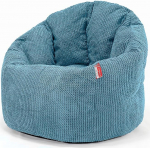 Lounge Pug, Bean Bag Cuddly Lounge Chair Diivanvoodi Pom-Pom Turquoise