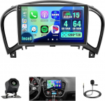 4+64G Android Autoradio mit Bildschirm f&uuml;r Nissan Juke J15 2010-2019,YF15 Infiniti ESQ 2011-2017 Wireless Carplay, Autoradio mit Navi 9 Zoll Incell Bildschirm Android Auto/FM/RDS/R&uuml;ckfahrkam