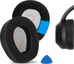 Geekria Sport Cooling Gel Asendusk&otilde;rvapadjad, mis &uuml;hilduvad JBL Quantum ONE juhtmevabade k&otilde;rvaklappide k&otilde;rvapadjadega, remondiosad (must)