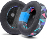 WC Freeze Stealth Pro - Wicked Cushions'i jahutavad geelk&otilde;rvapadjad Turtle Beach Stealth Pro jaoks - Rohkem mugavust, vastupidavust, paksust ja heliisolatsiooni Premium Gaming Sessions jaoks | 90's Black