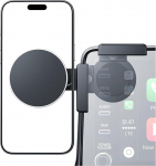 SKTU mobiiltelefoni hoidik Toyota CHR 2020-2023, MagSafe mobiiltelefoni hoidik auto magnet 360&deg; p&ouml;&ouml;ratav iPhone 12-17 seeria 8-tollise navigatsiooni jaoks koos MagSafe juhtmega Toyota lisaseadmed