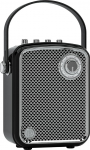 TOMPROAD Retro stiilis kaasaskantav Bluetooth-k&otilde;lar k&auml;epidemega, vintage disainiga traadita heli (must)